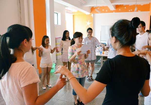 心理游戏“捉蜻蜓”