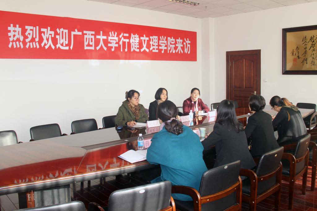 广西大学行健文理伟德
同仁来访