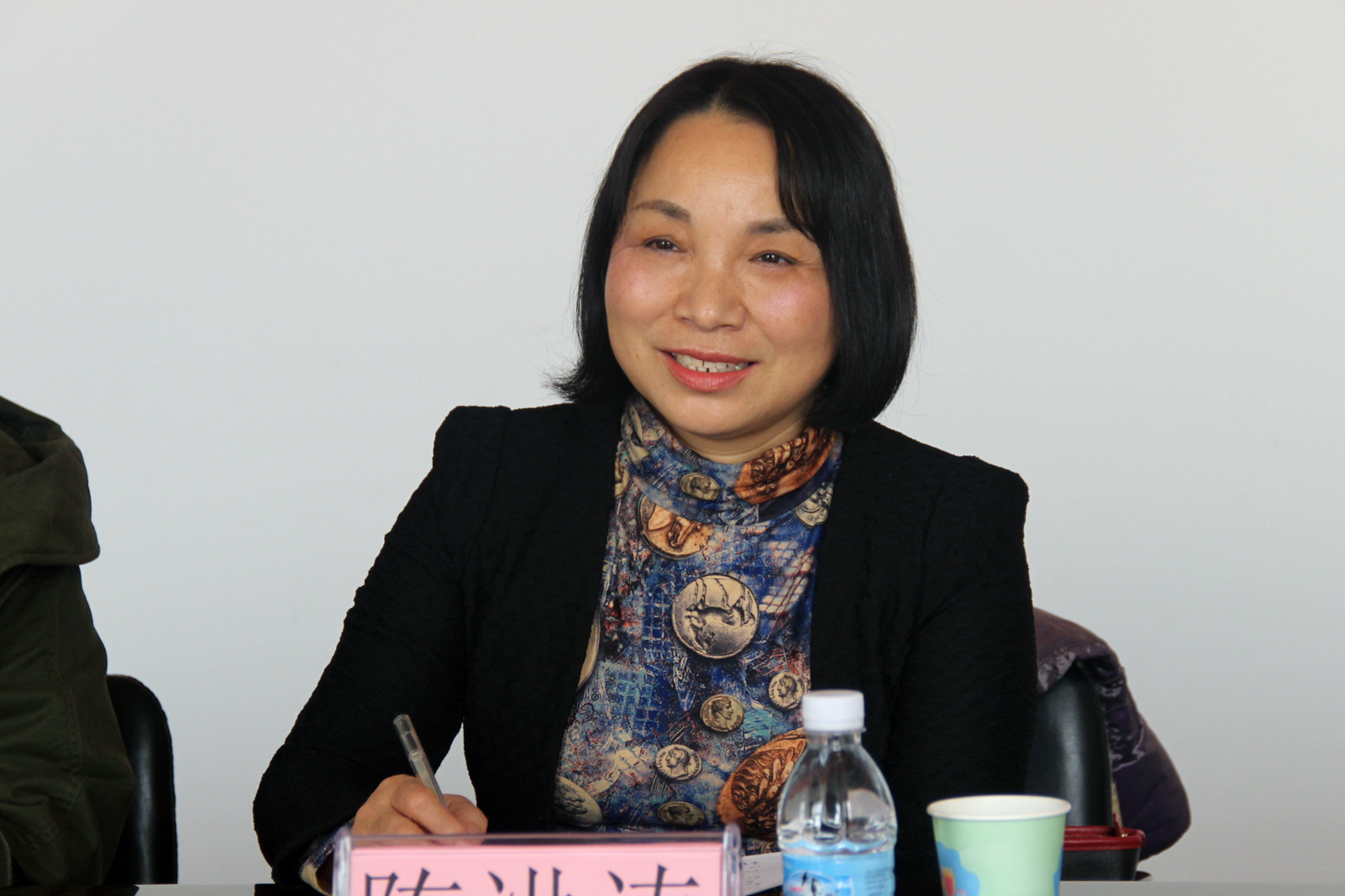 陈洪涛副院长介绍此行目的